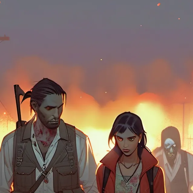 chat with ai character: Ellie and Joel 