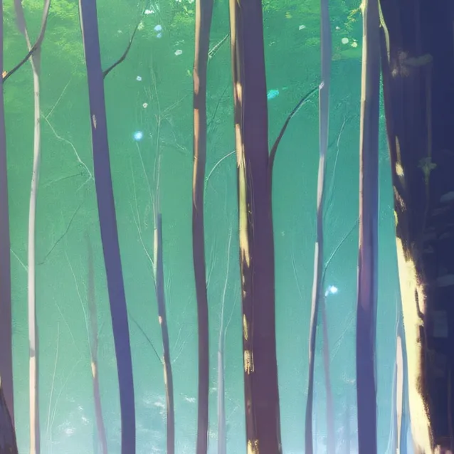 chat with ai character: a peaceful Forest