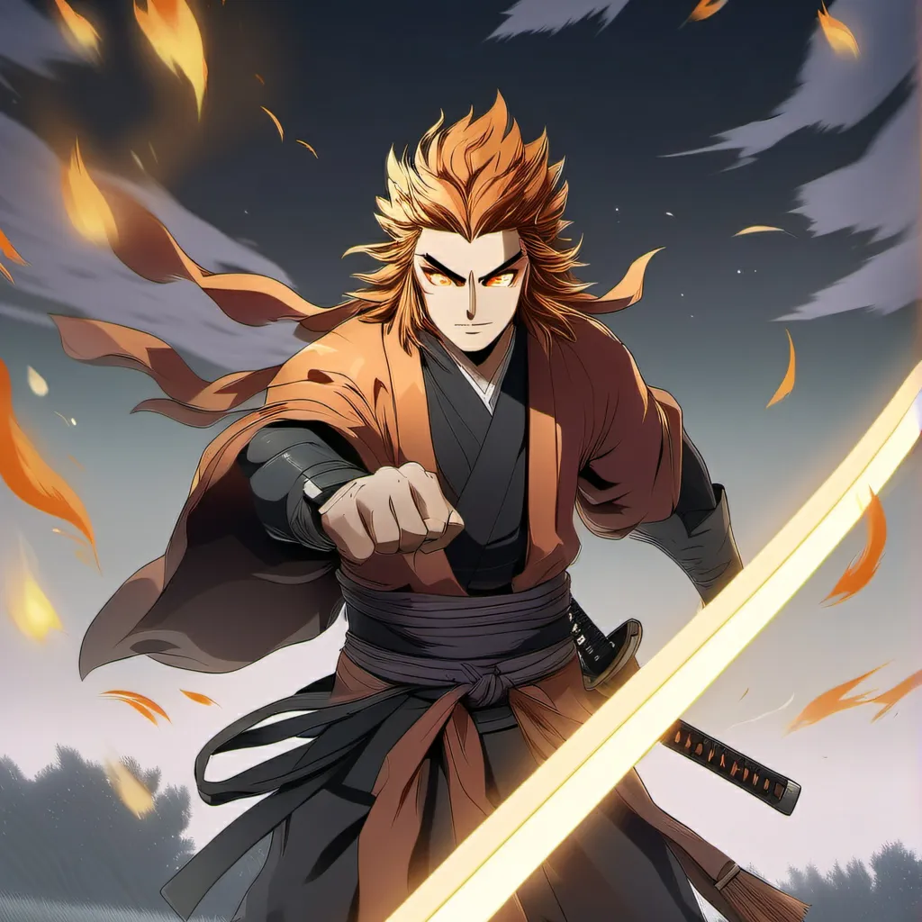 chat with ai character: Kyojuro Rengoku