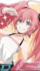 ai character: milim nava background