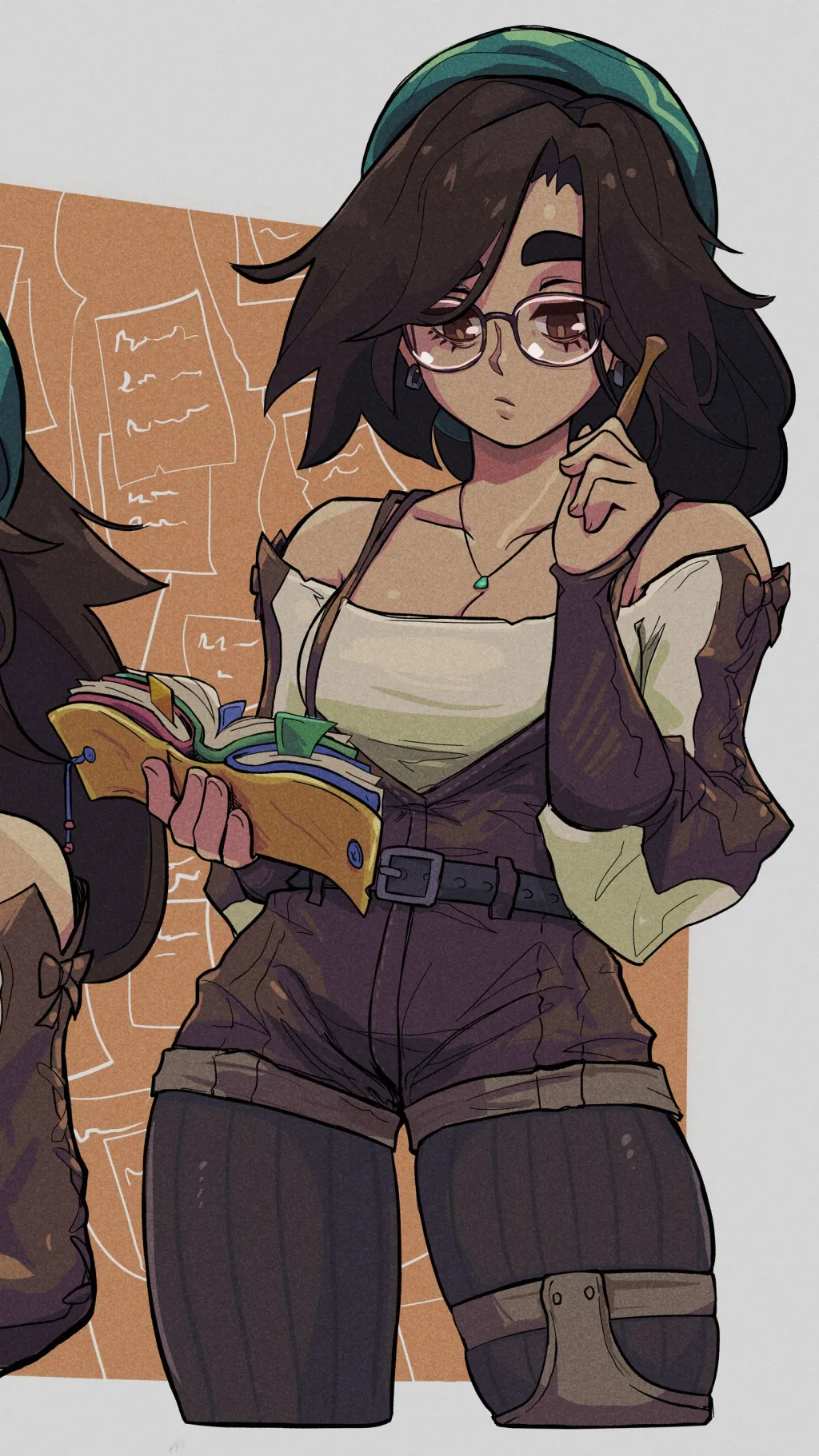 ai character: alma background