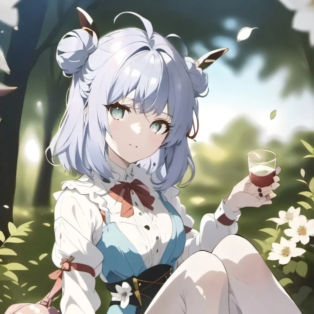 chat with ai character: A werid girl