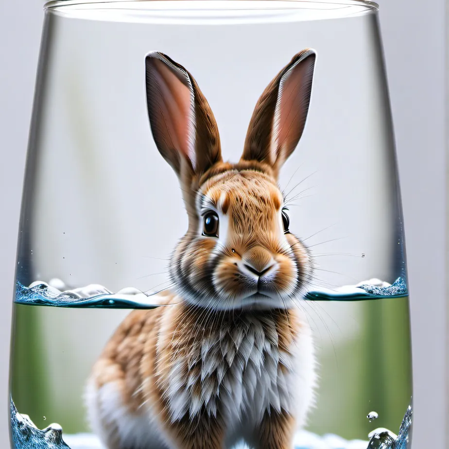 chat with ai character: Rabbit water