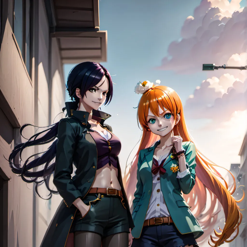 chat with ai character: Nami & Robin