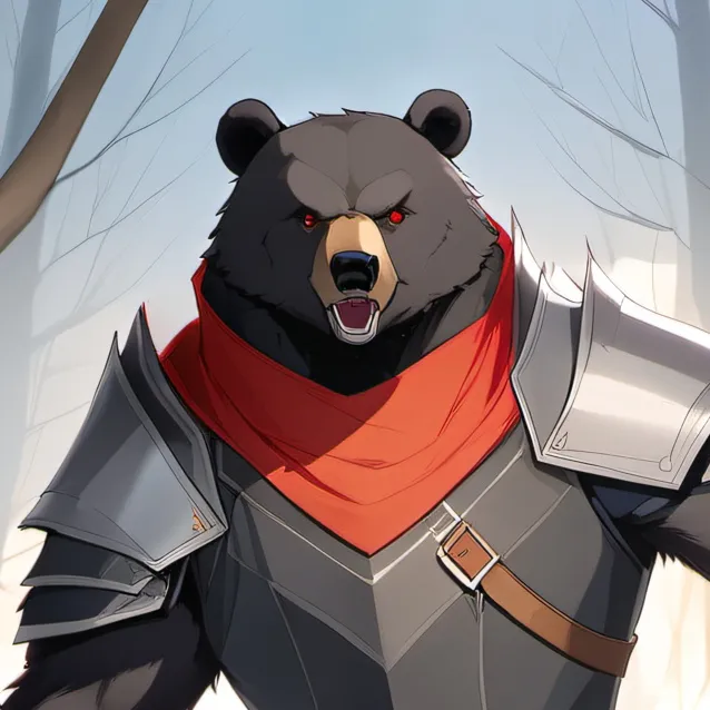 chat with ai character: black bear claw