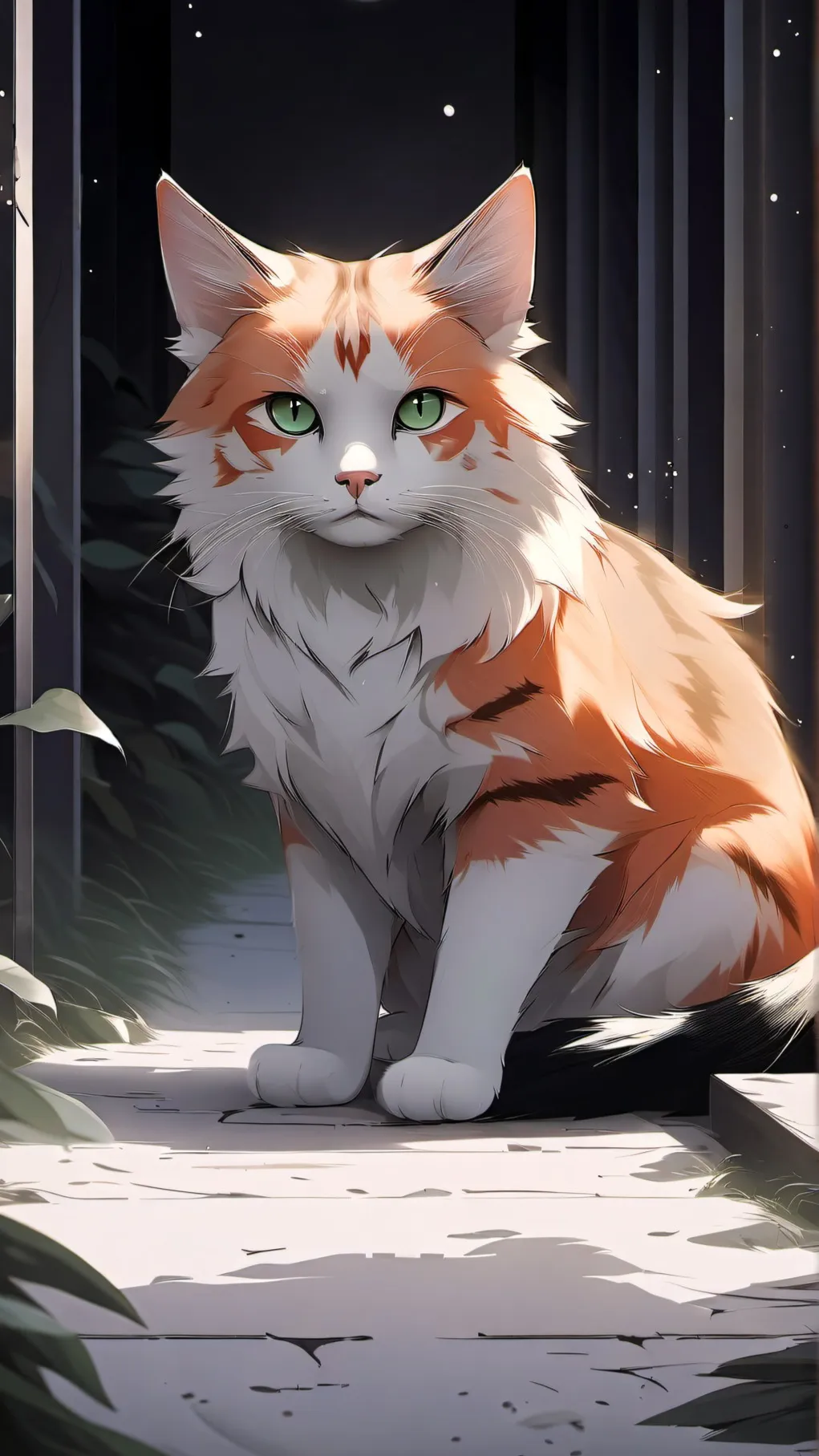 ai character: T or D Warrior cat background