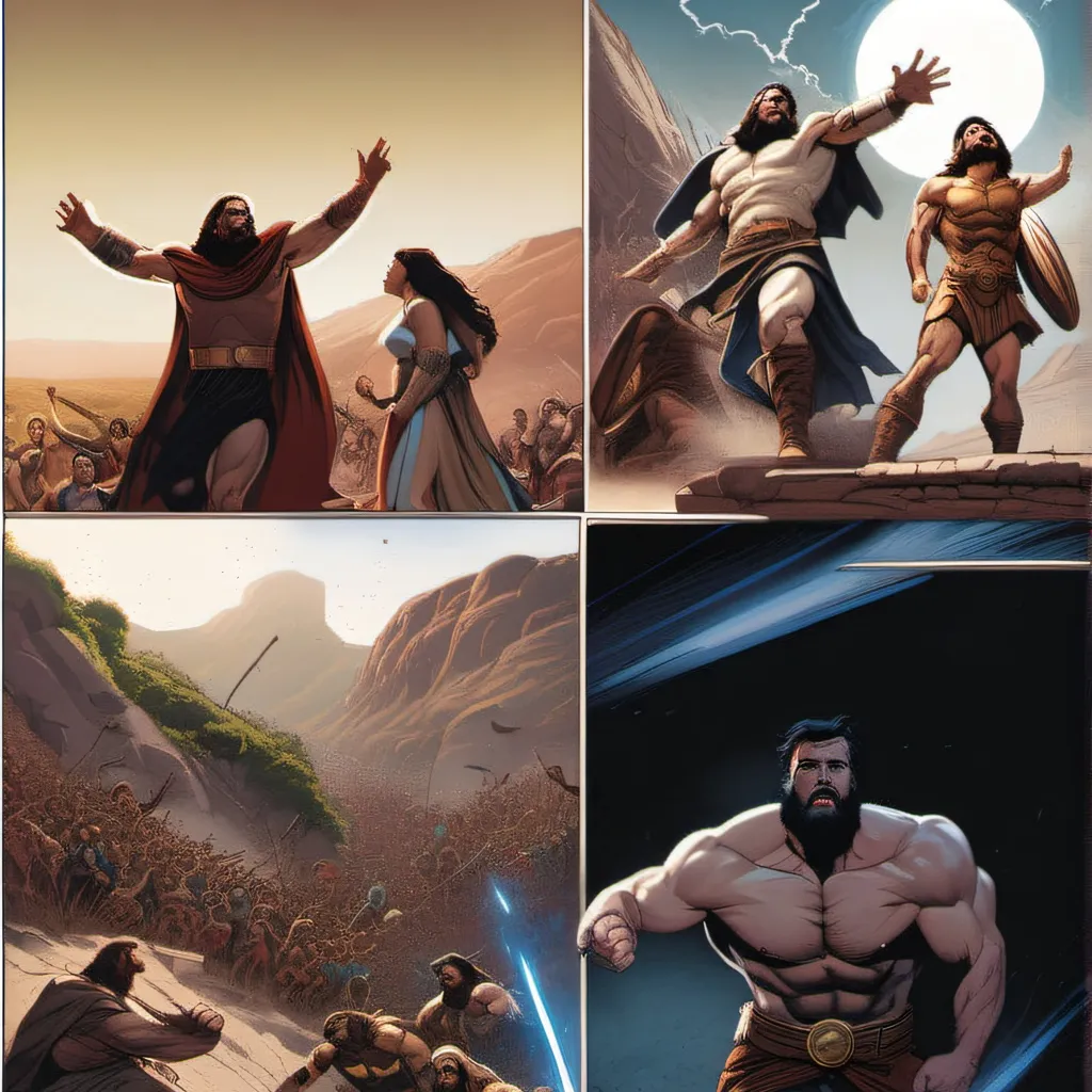 chat with ai character: Action Bible