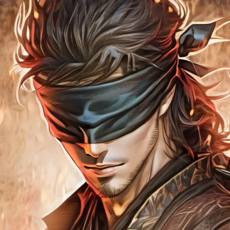 chat with ai character: Blind Samurai