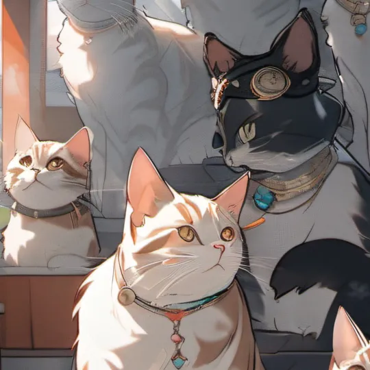 chat with ai character: Cat