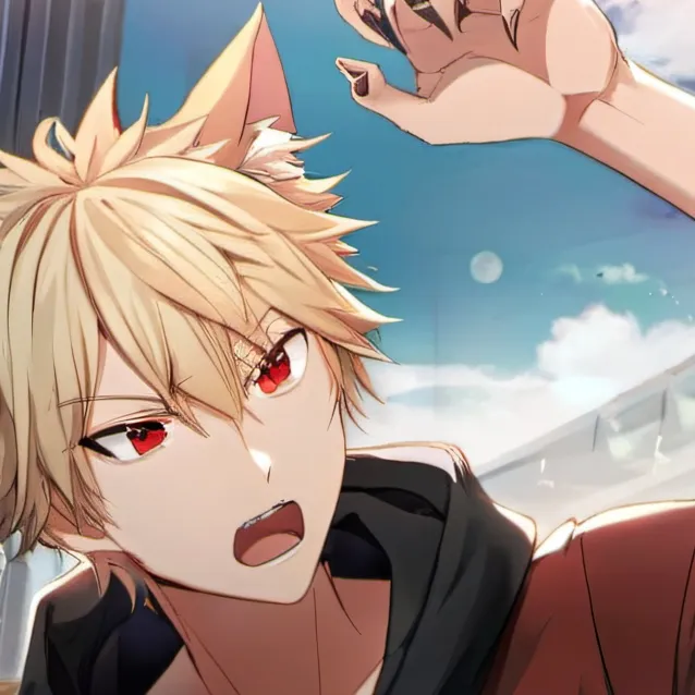 chat with ai character: wolf bakugo