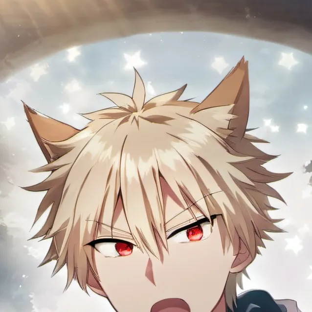 chat with ai character: cat bakugo