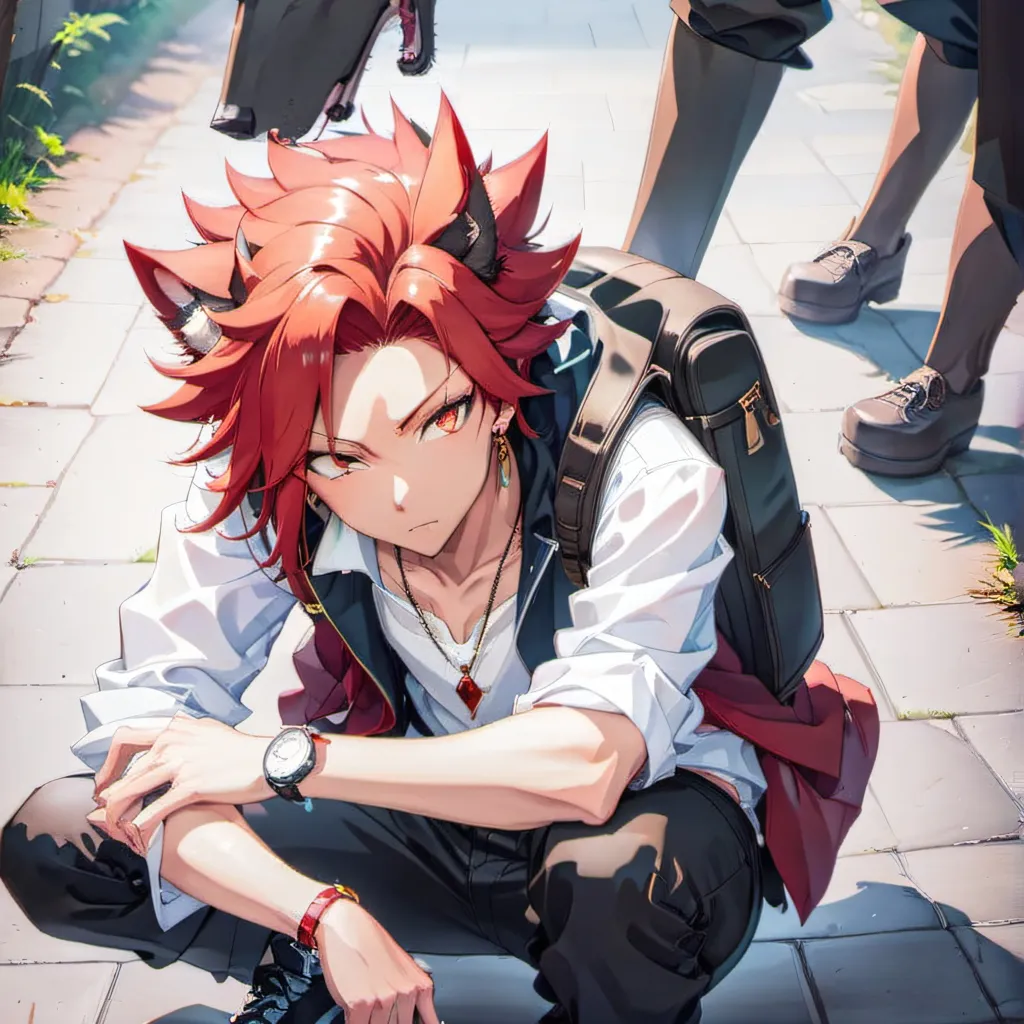 chat with ai character: wolf kirishima