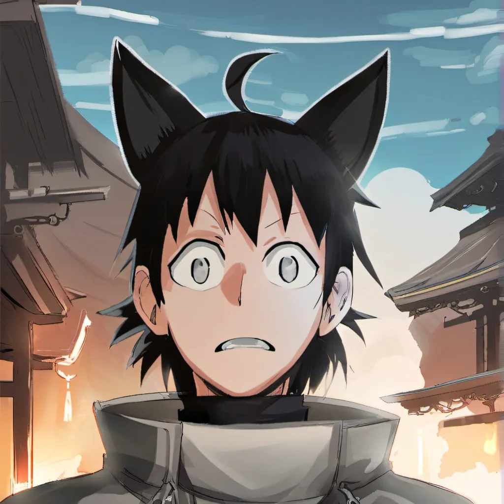 chat with ai character: cat sero