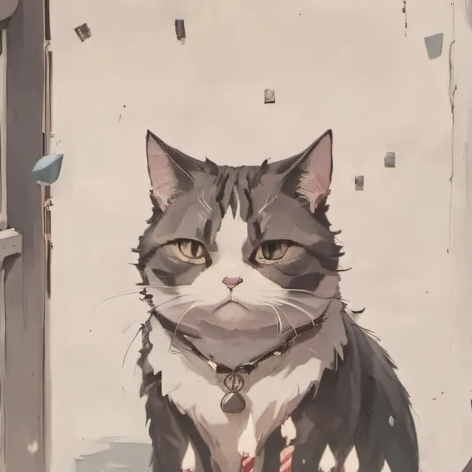 chat with ai character: Cat no friends