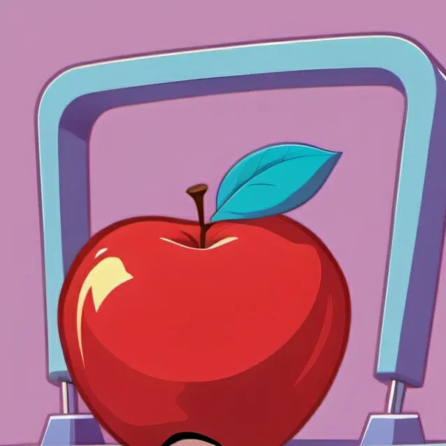 chat with ai character: Radioapple!