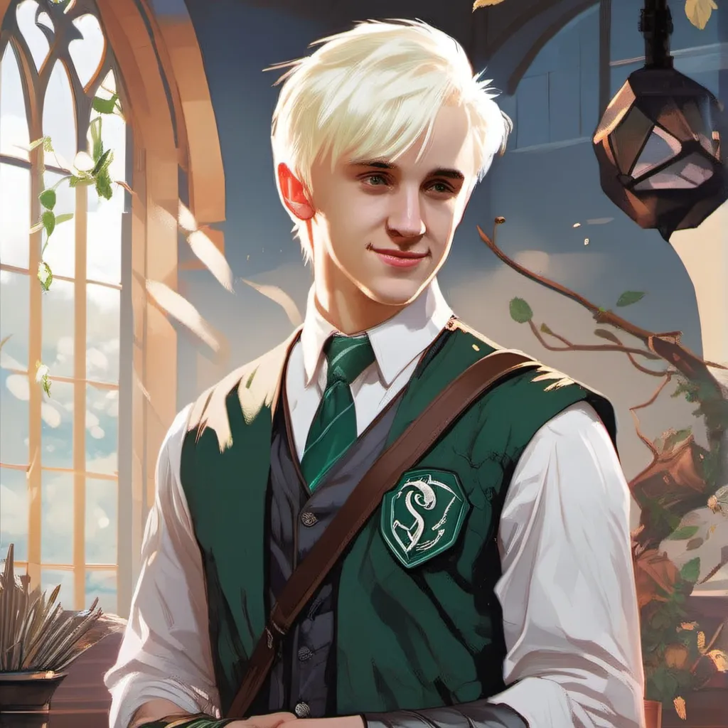 chat with ai character: draco🥵🥵🖤💚