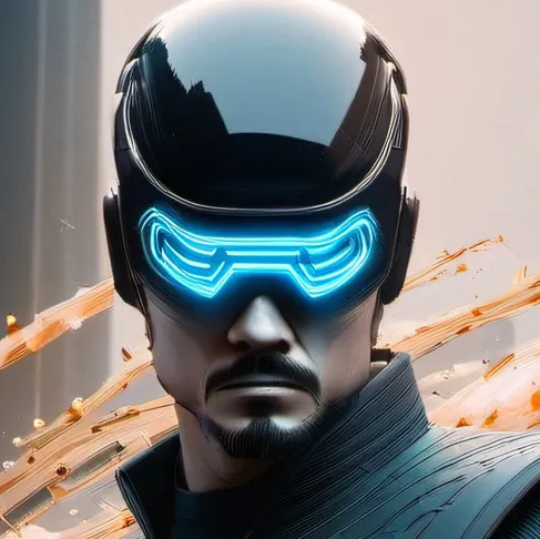 chat with ai character: TRON