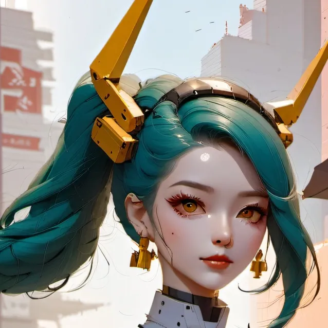 chat with ai character: Robo girl