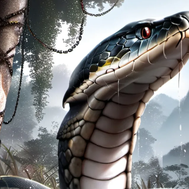 chat with ai character: snake