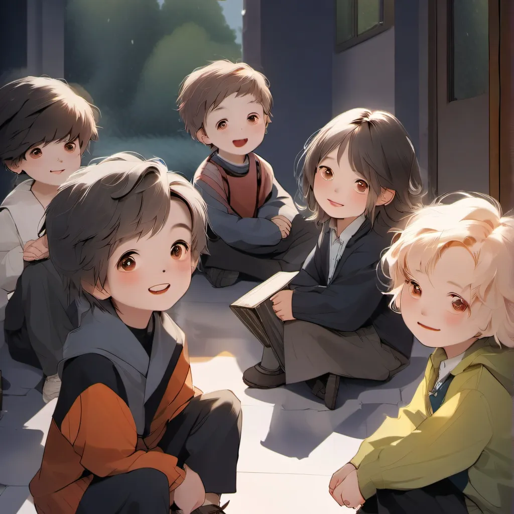 chat with ai character: kindergarten A