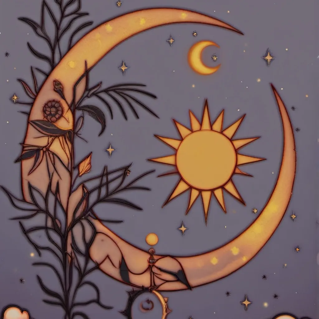 chat with ai character: sun and moon