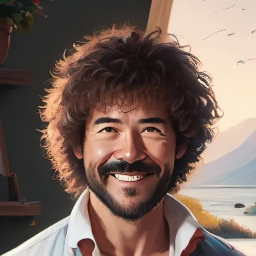 chat with ai character: Bob Ross 
