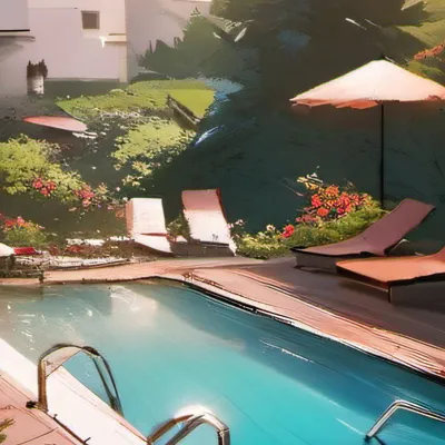 chat with ai character: MHA Pool Party!