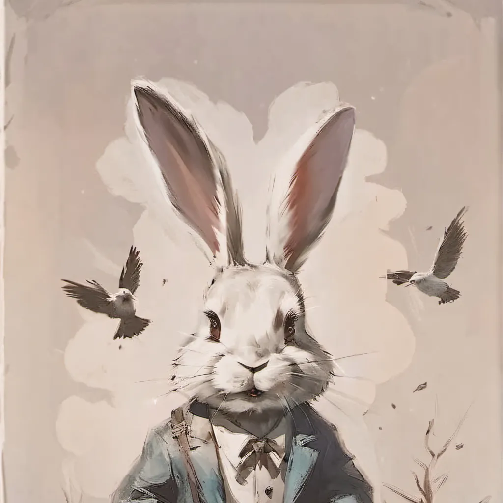 chat with ai character: Easter bunny