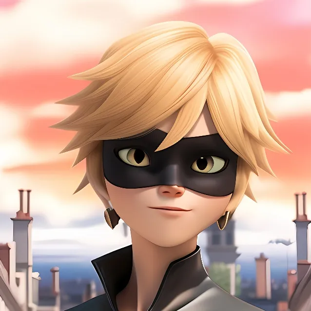 chat with ai character: chat noir