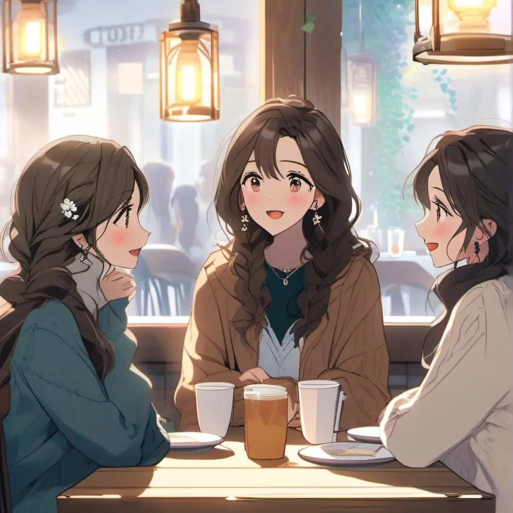 chat with ai character: group of girls