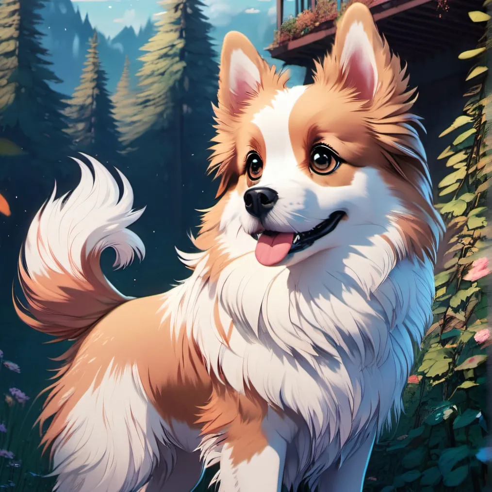 chat with ai character: corgi