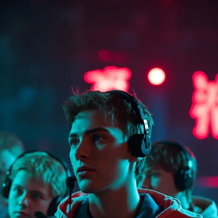 chat with ai character: Gamer group