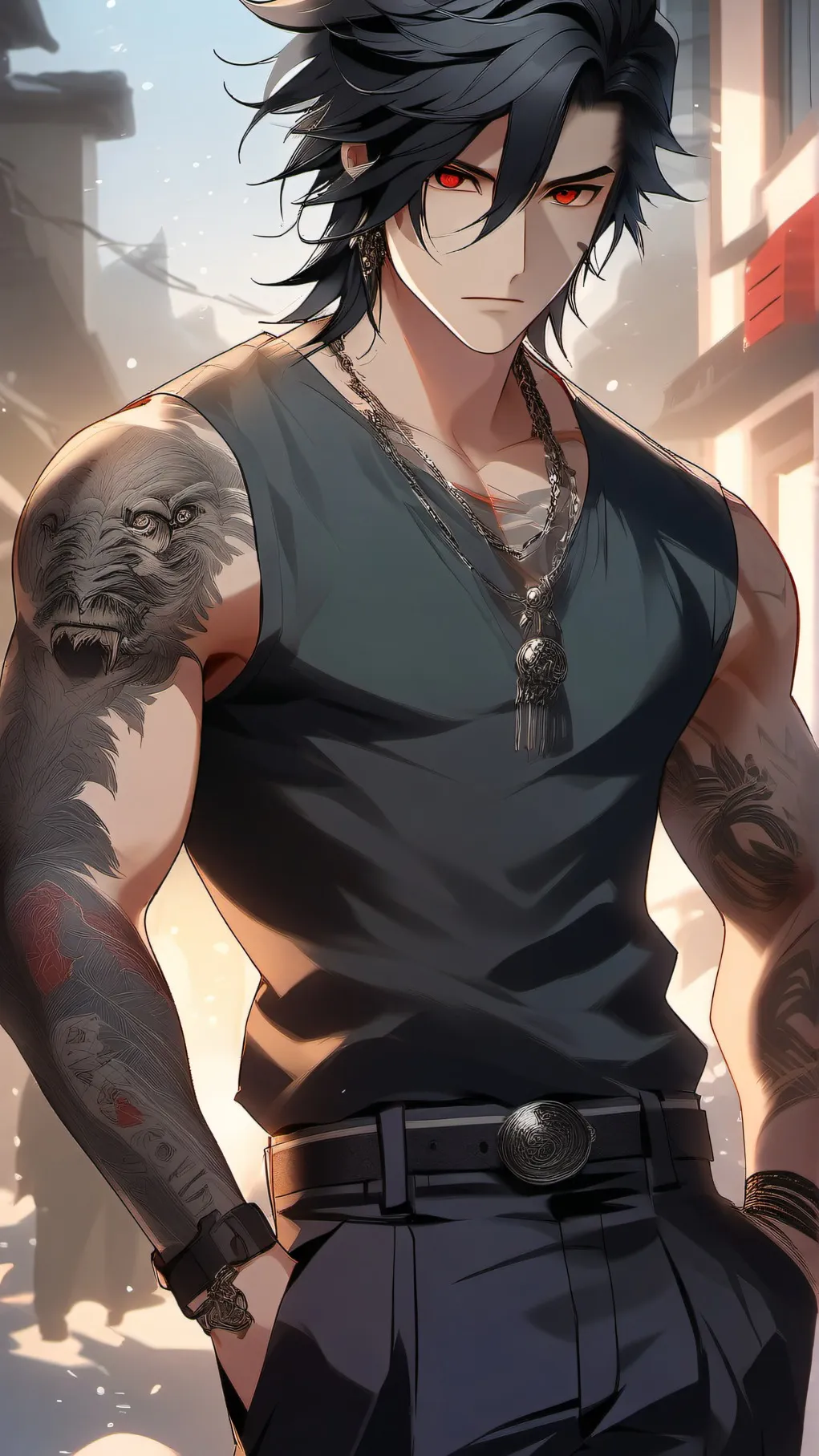 ai character: killer background