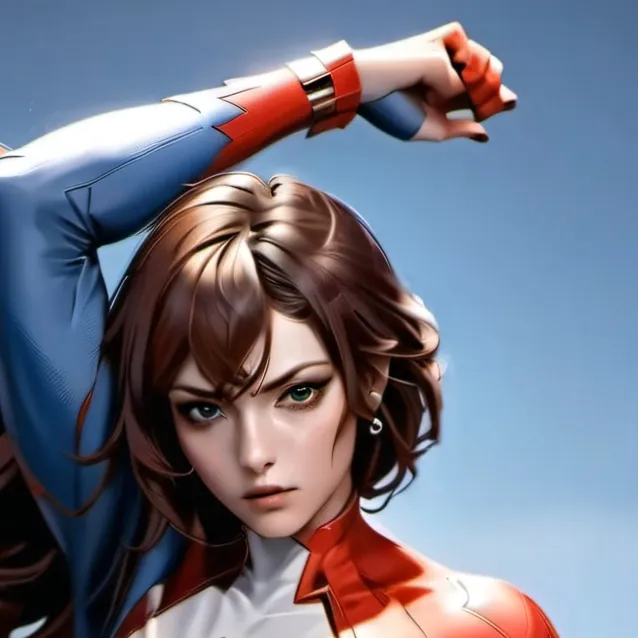 chat with ai character: Mikasa spider-girl