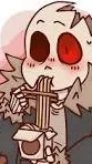ai character: Horror Sans background