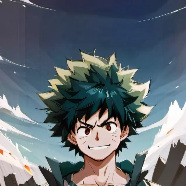 chat with ai character: deku