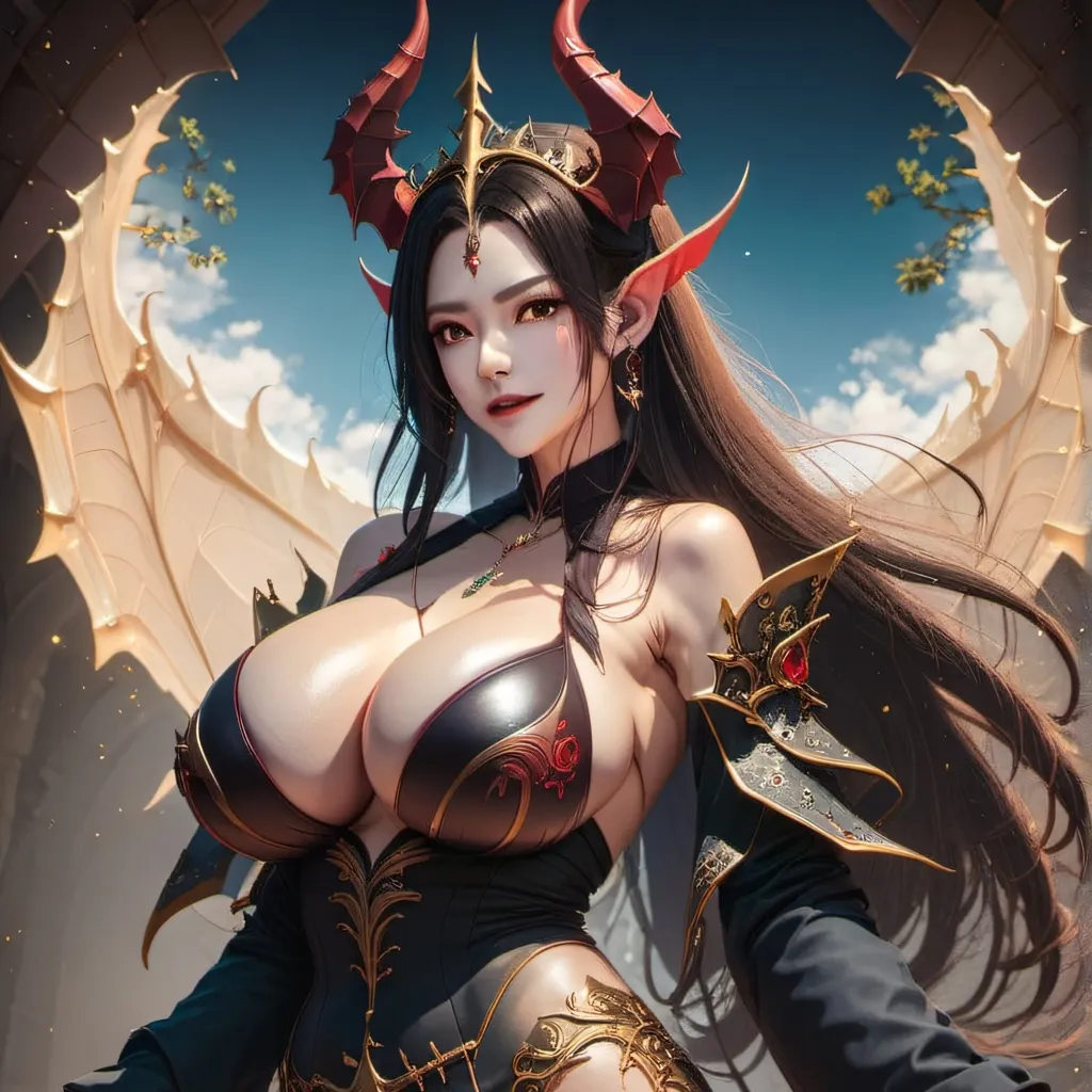 chat with ai character: demon queen 