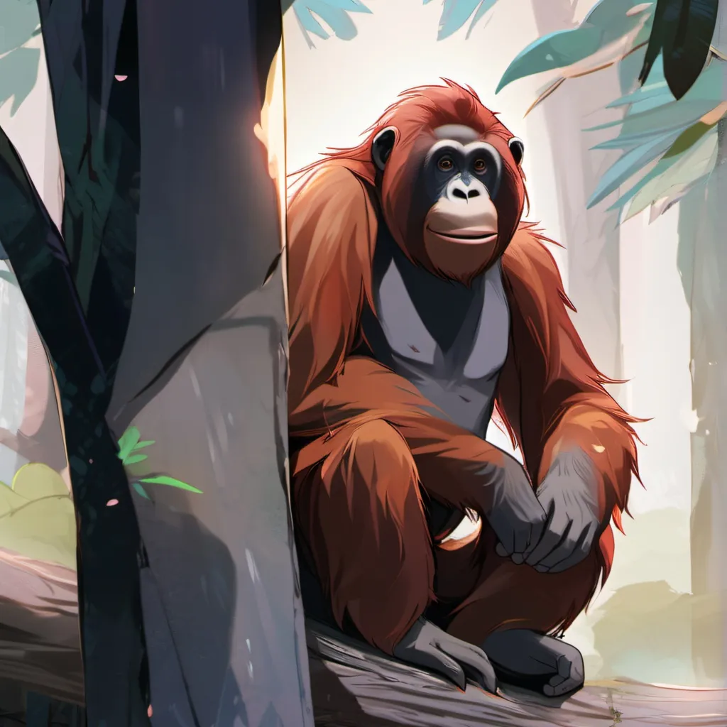 chat with ai character: Orangutan