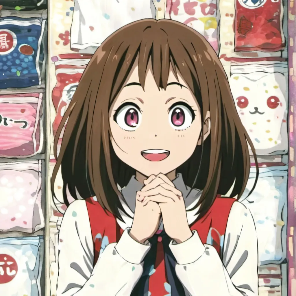 chat with ai character: uraraka 