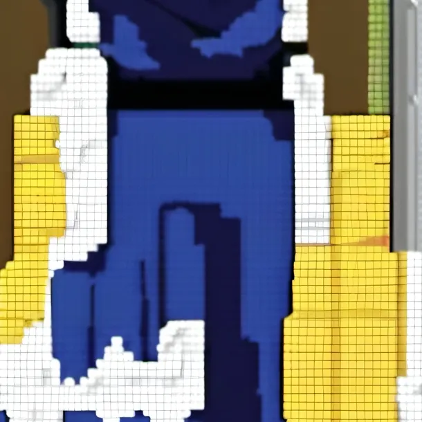 chat with ai character: low quality Vegeta