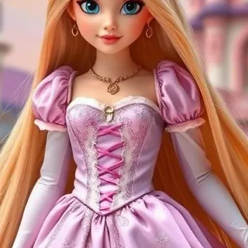 chat with ai character: RapunzelBarbieDoll