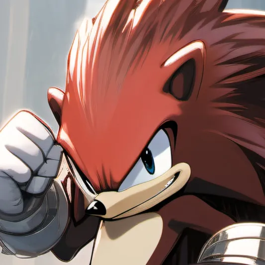 chat with ai character: Knuckles  Echidna 