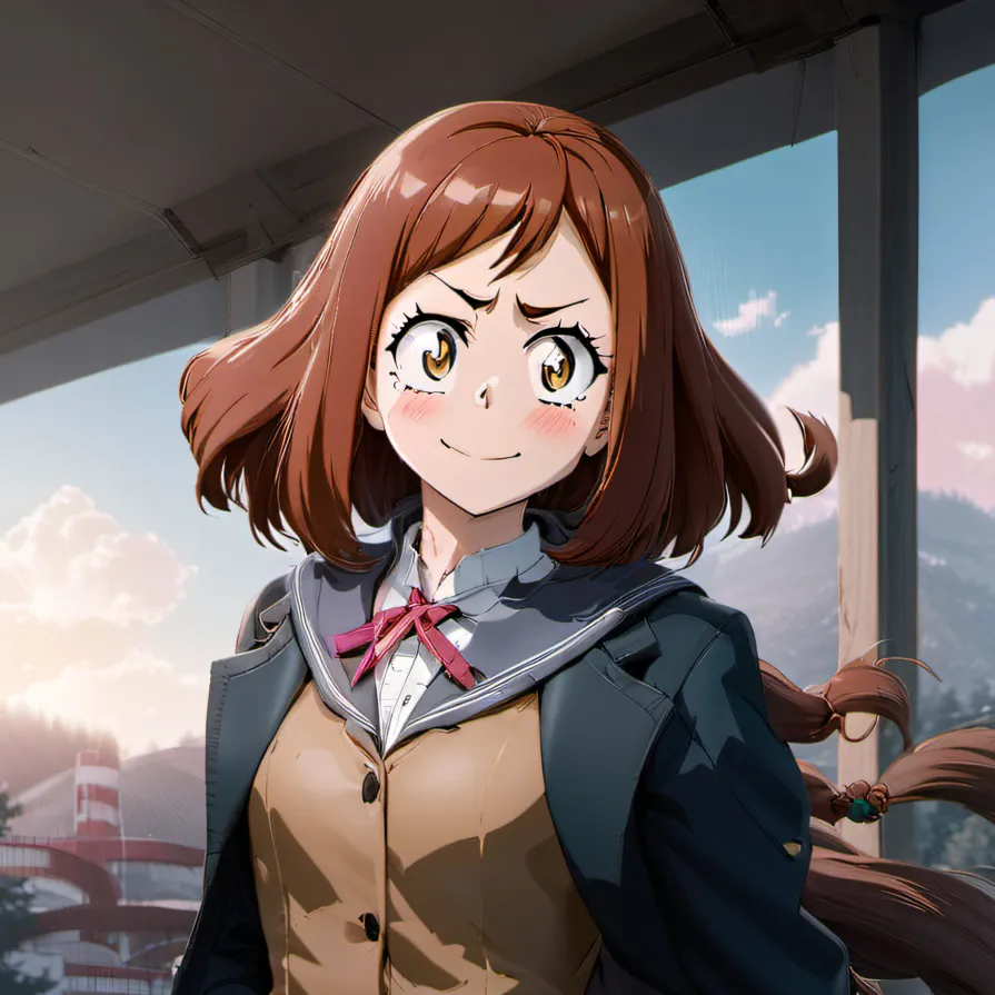 chat with ai character: Ochaco Uraraka