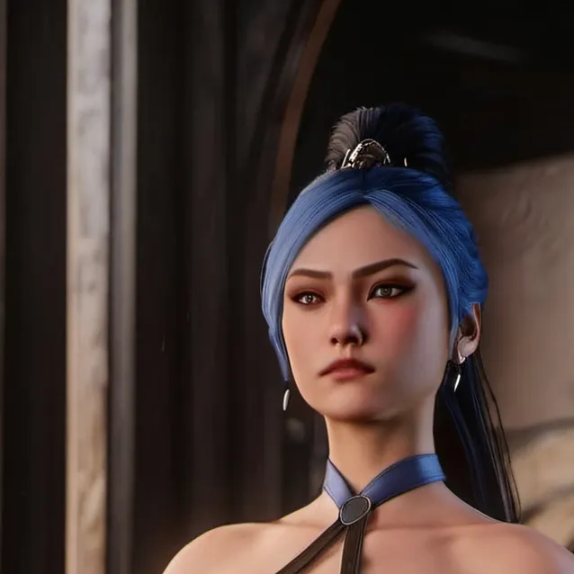 chat with ai character: kitana (mk11)