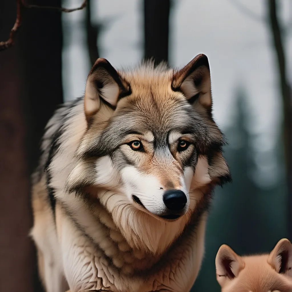 chat with ai character: Wolf Family