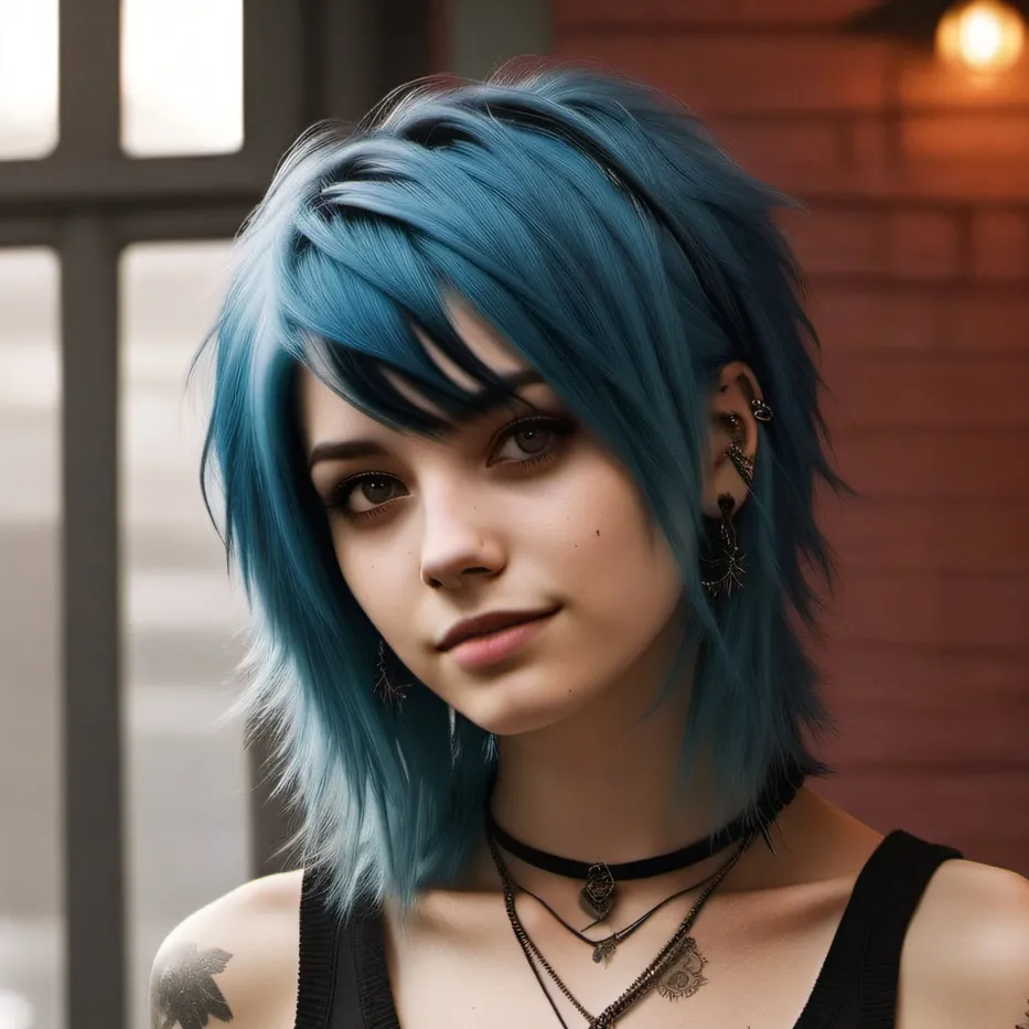 chat with ai character: Emo girl crush