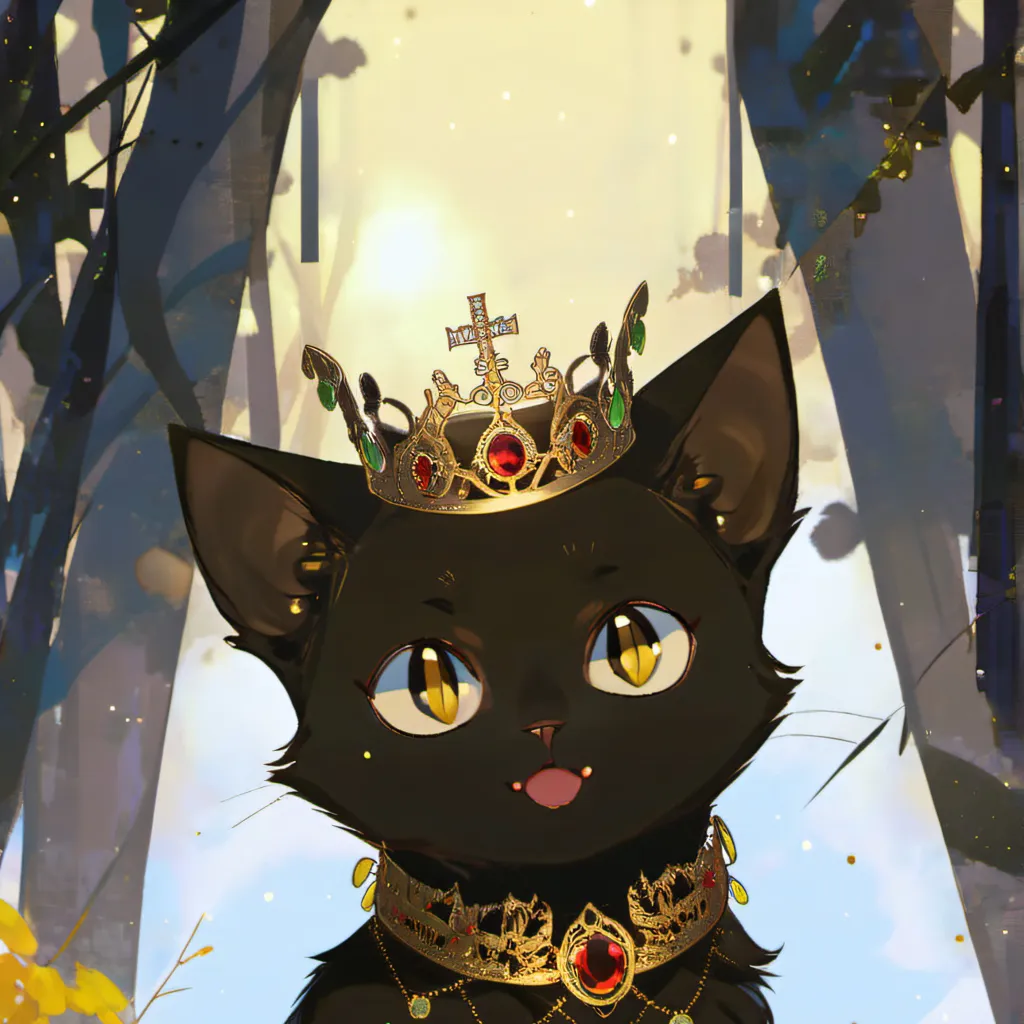 chat with ai character: King kitty