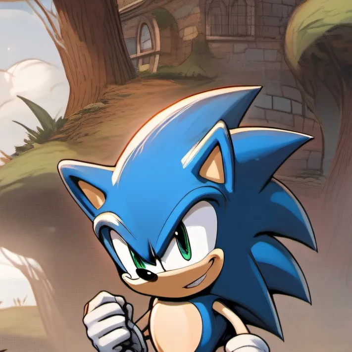 chat with ai character: Sonic The Hedgehog
