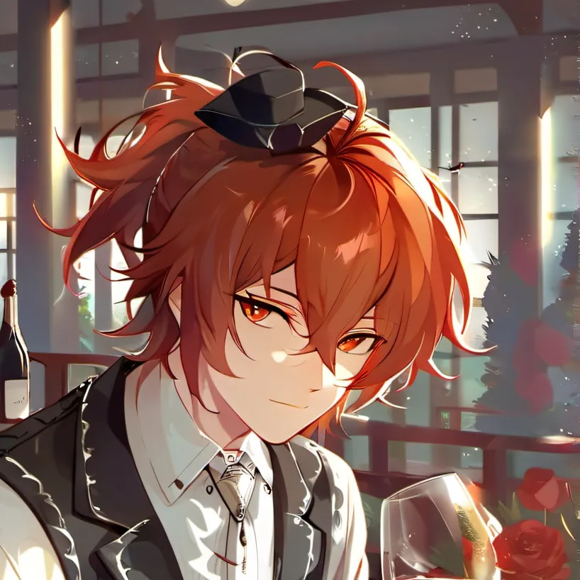 chat with ai character: Diluc