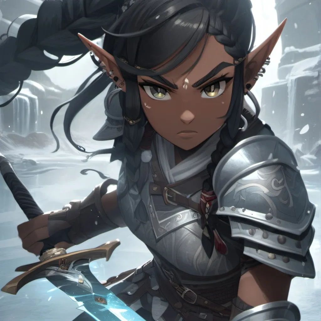 chat with ai character: Aria the Valorous